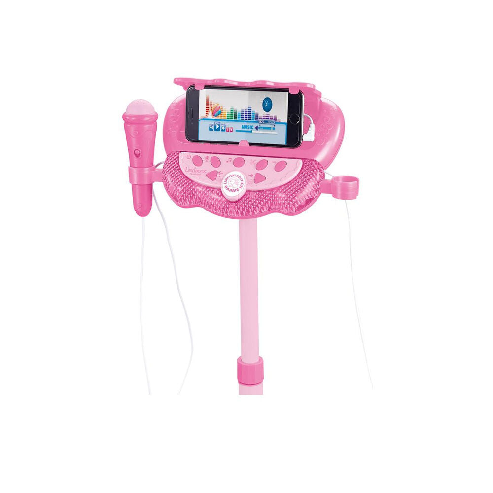 Karaoke Microphone Adjustable Stand Barbie
