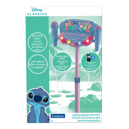 Stitch Disney Karaoke Microphone with Adjustable Stand