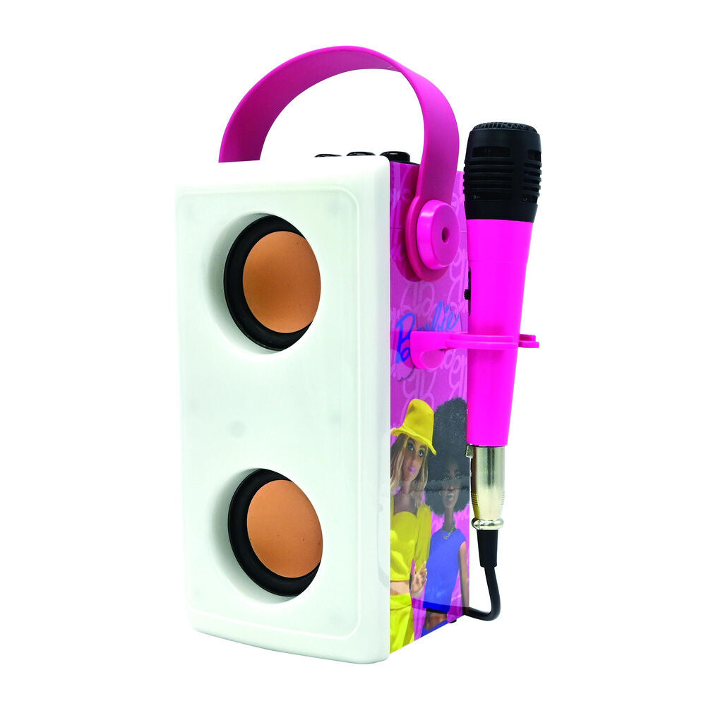 Luminous Bluetooth Speaker Barbie Microphone
