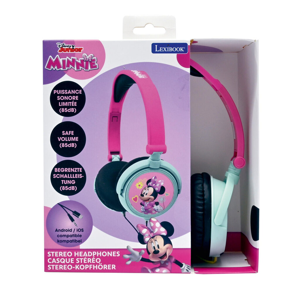 Auriculares Disney de Minnie Mouse