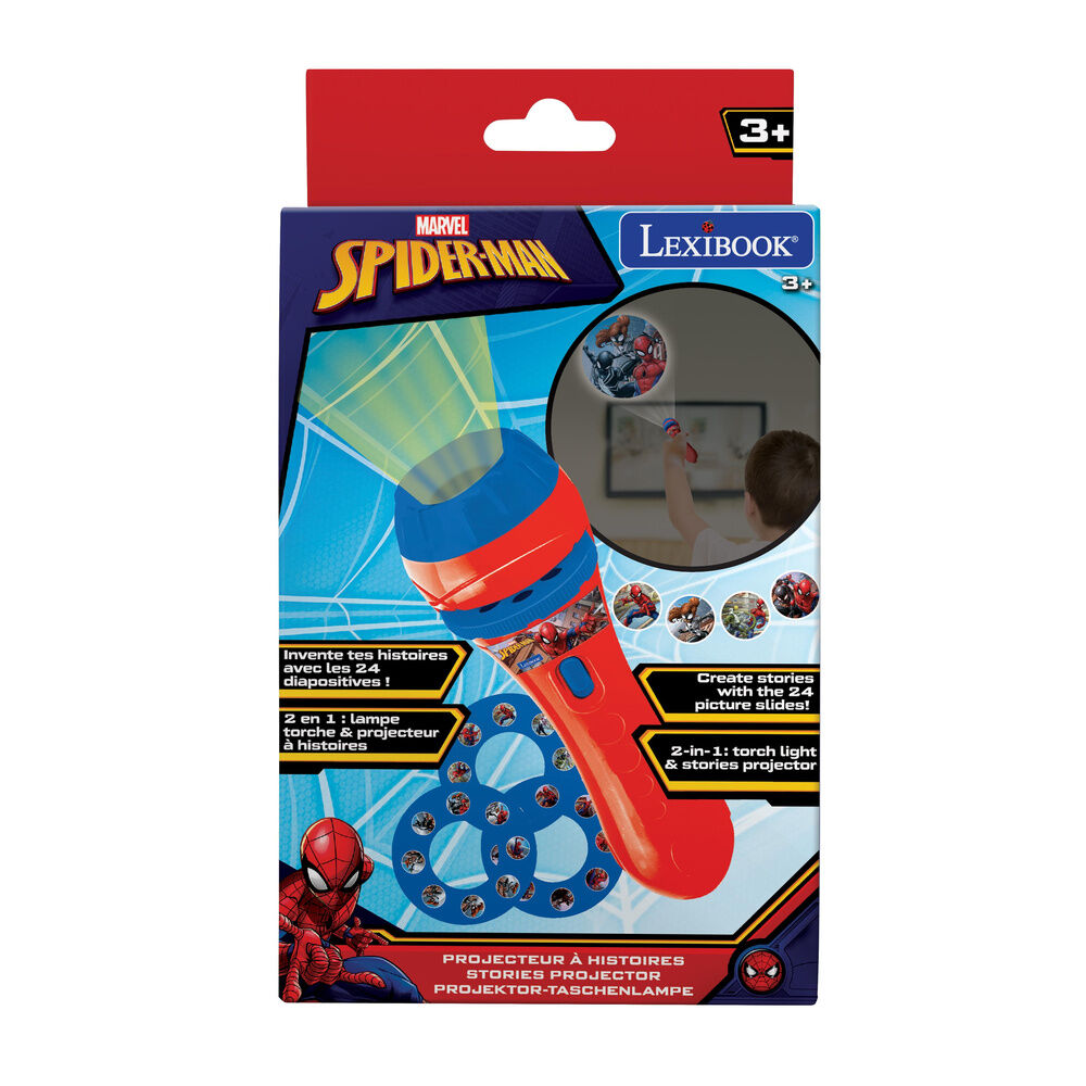 Marvel Spiderman Projector Flashlight