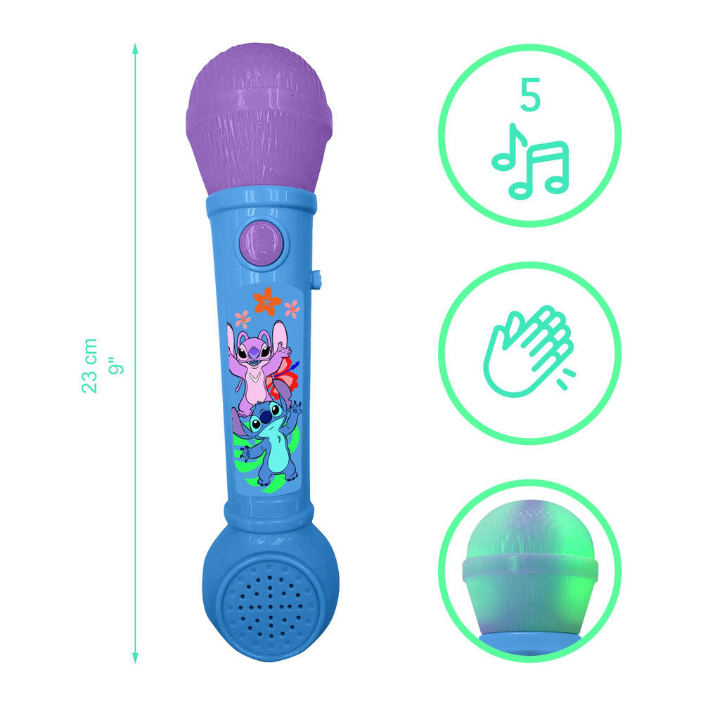 Stitch Disney luminous microphone