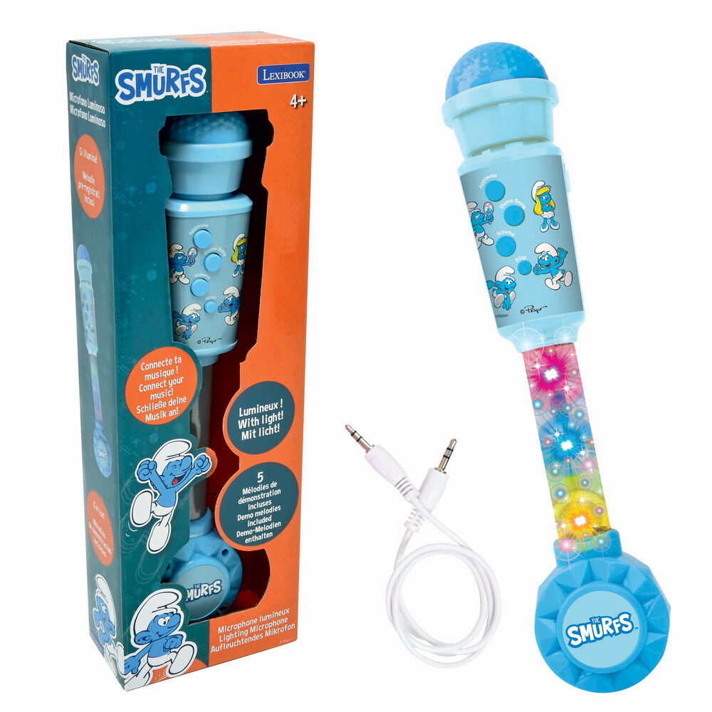 Il microfono luminoso dei Puffi