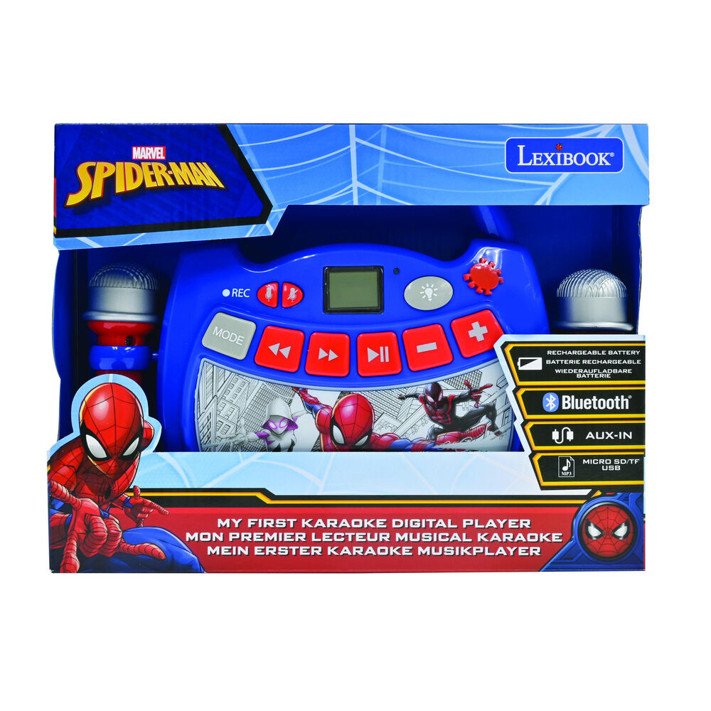 Głośnik karaoke Bluetooth Spiderman Marvel