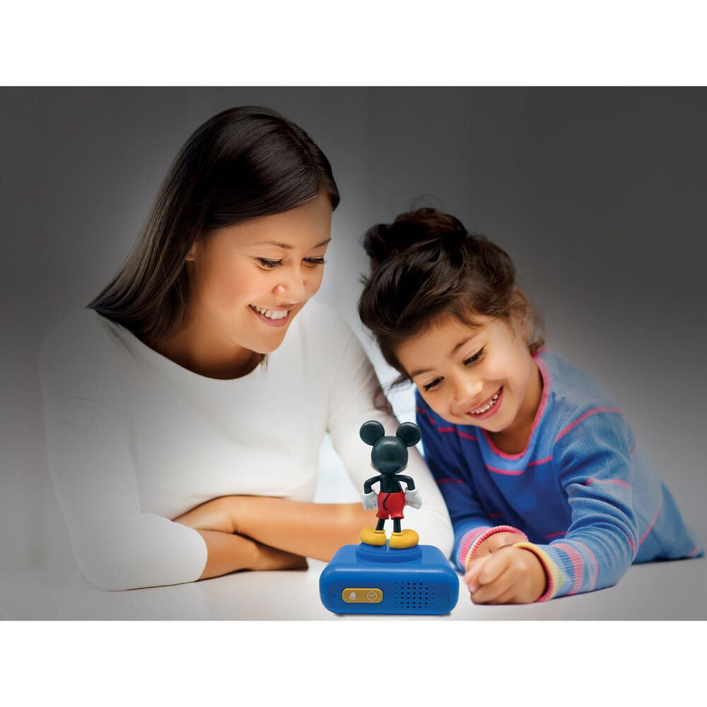 Sveglia con luce notturna 3D di Topolino Disney
