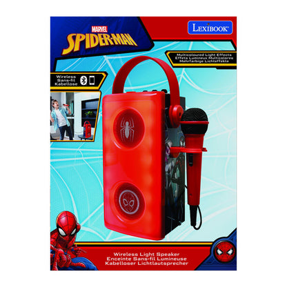 Luminous Bluetooth Speaker + Microphone Spiderman Marvel