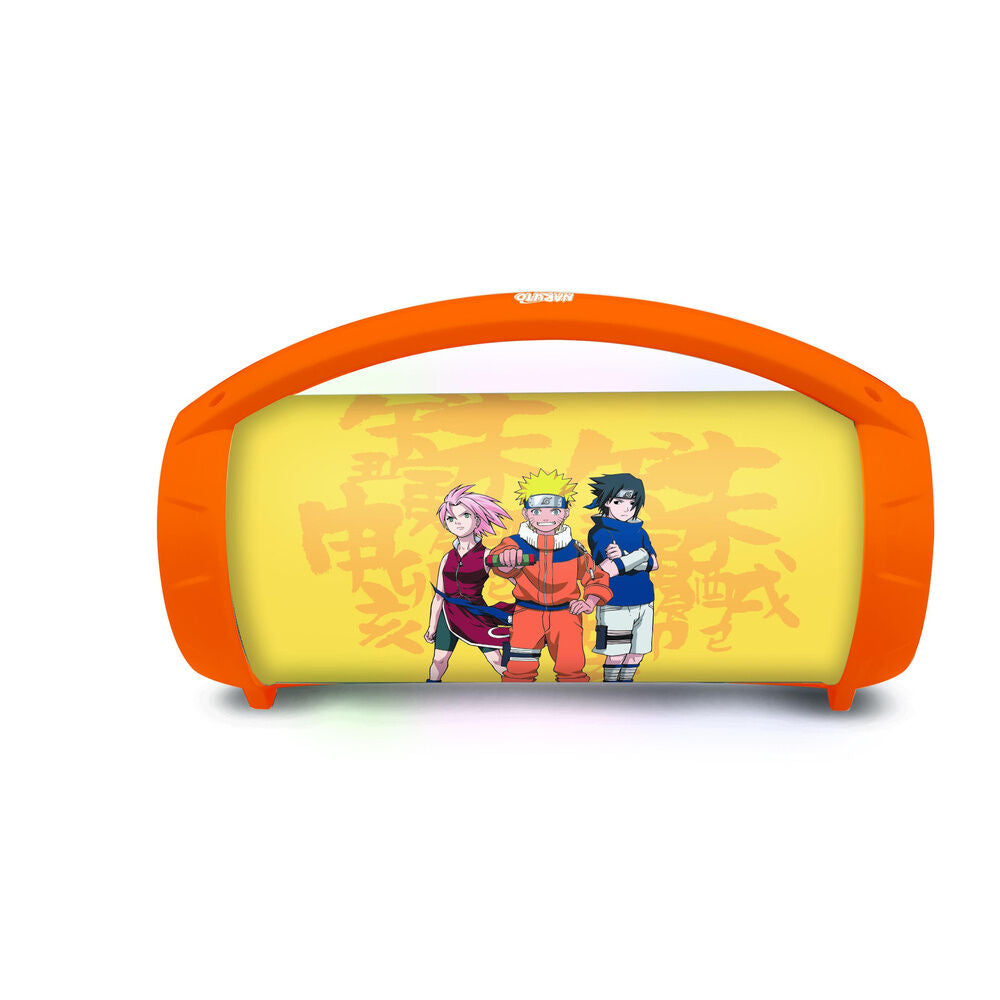 Caixa de som Bluetooth Luminosa + Microfone Naruto