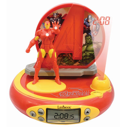Réveil projecteur 3D Iron Man Avengers Marvel