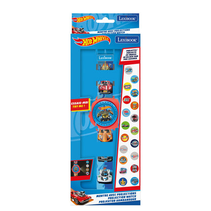 Projeções de relógio digital Hot Wheels