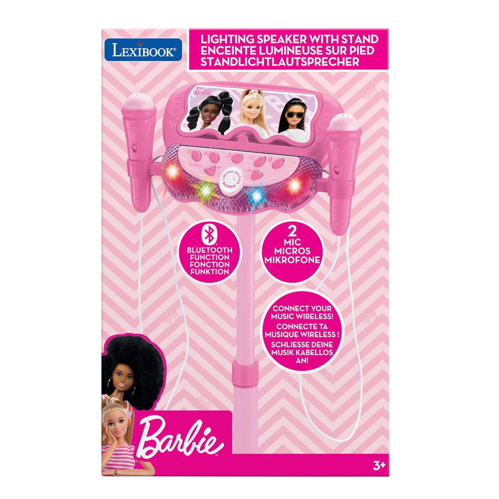Karaoke Microphone Adjustable Stand Barbie