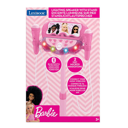 Karaoke Microphone Adjustable Stand Barbie