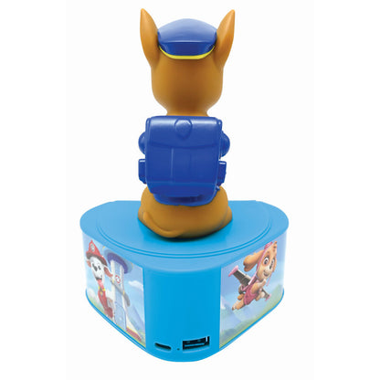 Altavoz Bluetooth con figura luminosa de Chase de Paw Patrol