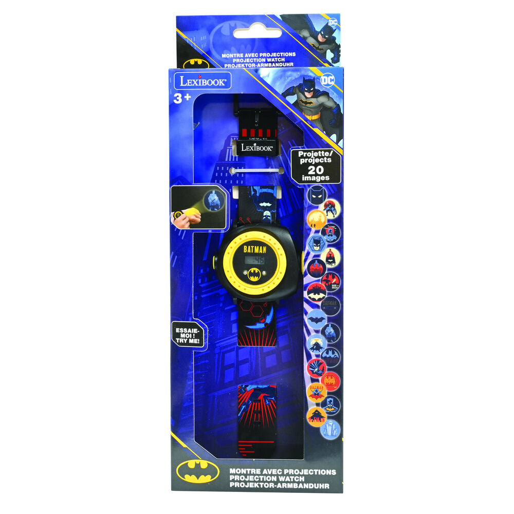 Projeções de relógio digital Batman DC Comics