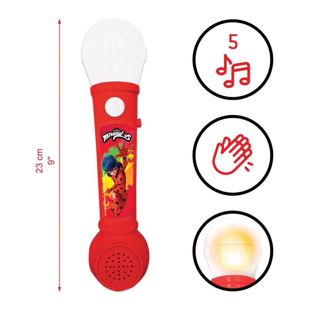 Miraculous Ladybug luminous microphone