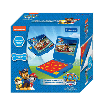 Reproductor de DVD portátil de Paw Patrol