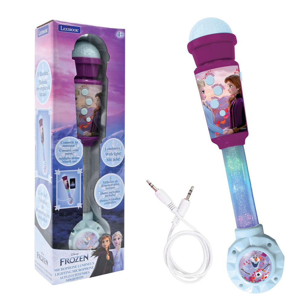 Frozen Disney luminous microphone