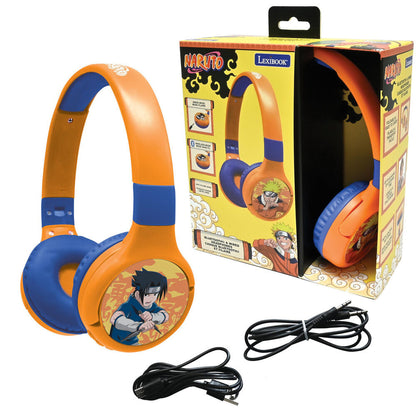 Fones de ouvido dobráveis ​​de Naruto Shippuden