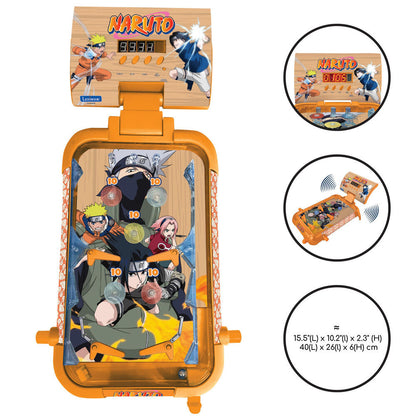 Jogo de Pinball Eletrônico de Mesa Naruto Shippuden