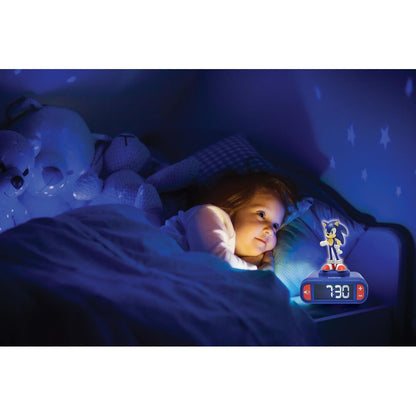 Sveglia con luce notturna 3D di Sonic the Hedgehog