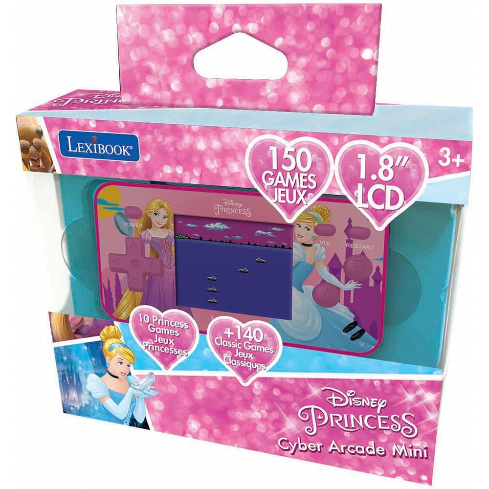 Consola de arcade de bolsillo Disney Princess