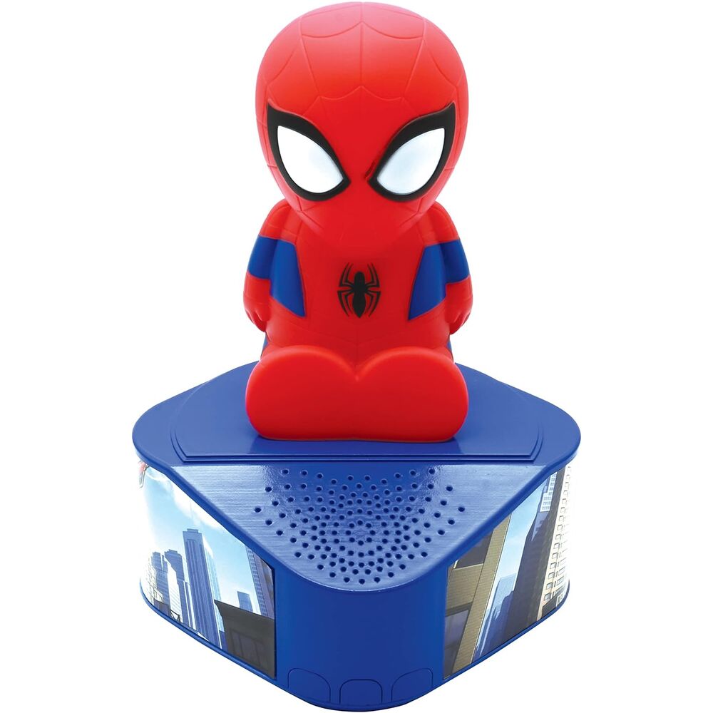 bluetooth speaker light up figure spiderman marvel