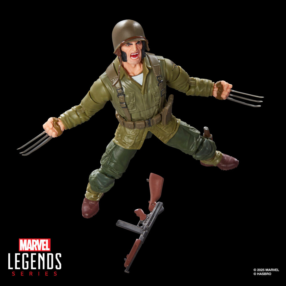 Figurka Wolverine WWII Logan Marvel Legends Series 15cm