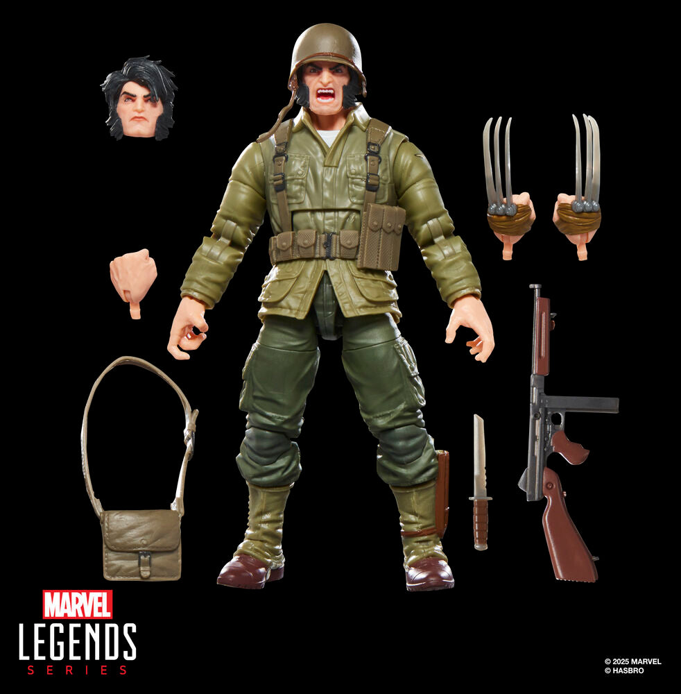 Figurka Wolverine WWII Logan Marvel Legends Series 15cm