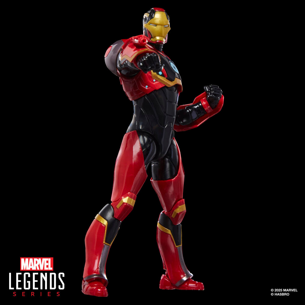 Action figure di Iron Man Mark 72 della serie Marvel Legends alta 15 cm