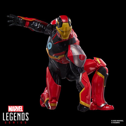 Action figure di Iron Man Mark 72 della serie Marvel Legends alta 15 cm