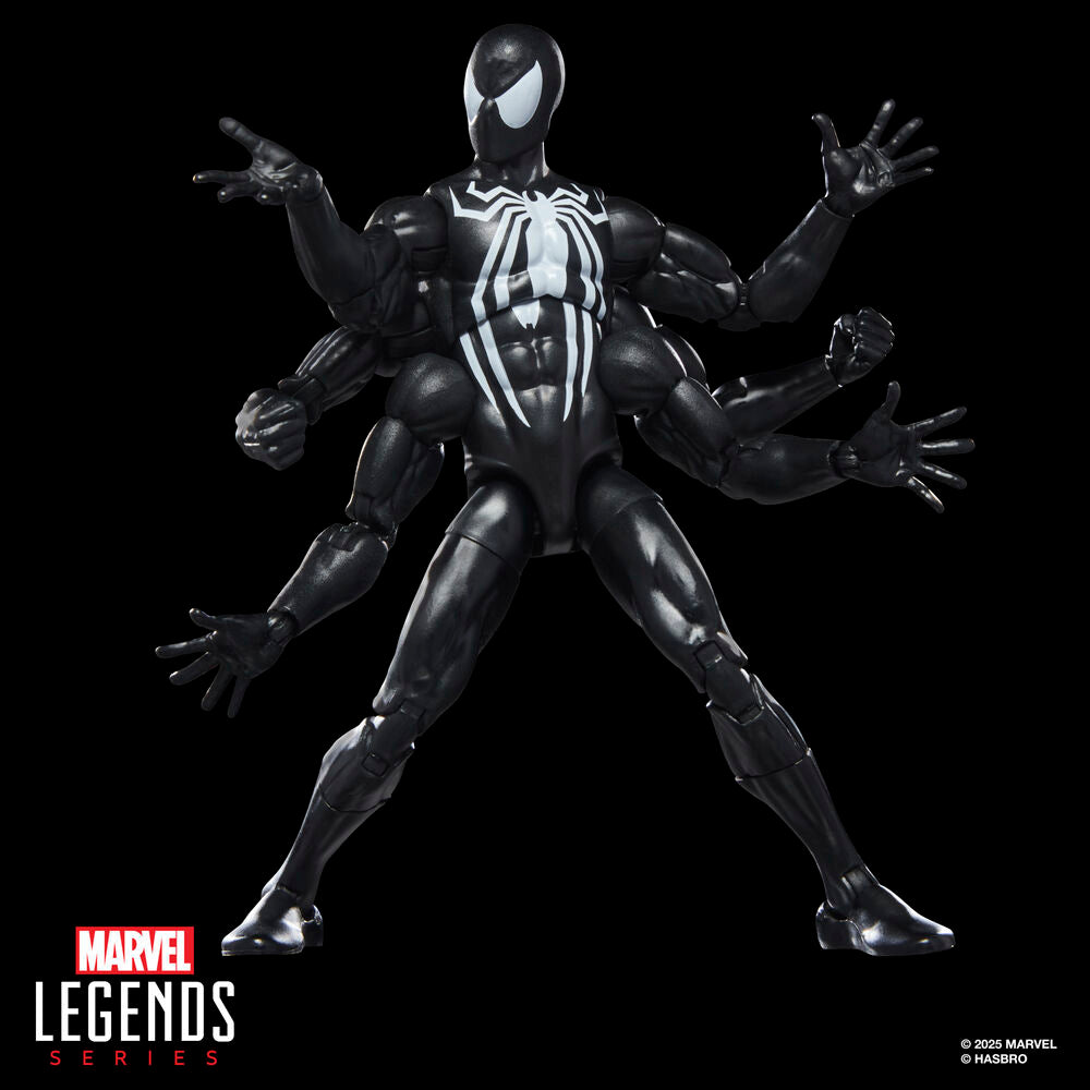 figure dark avengers spider man marvel legends series 15cm