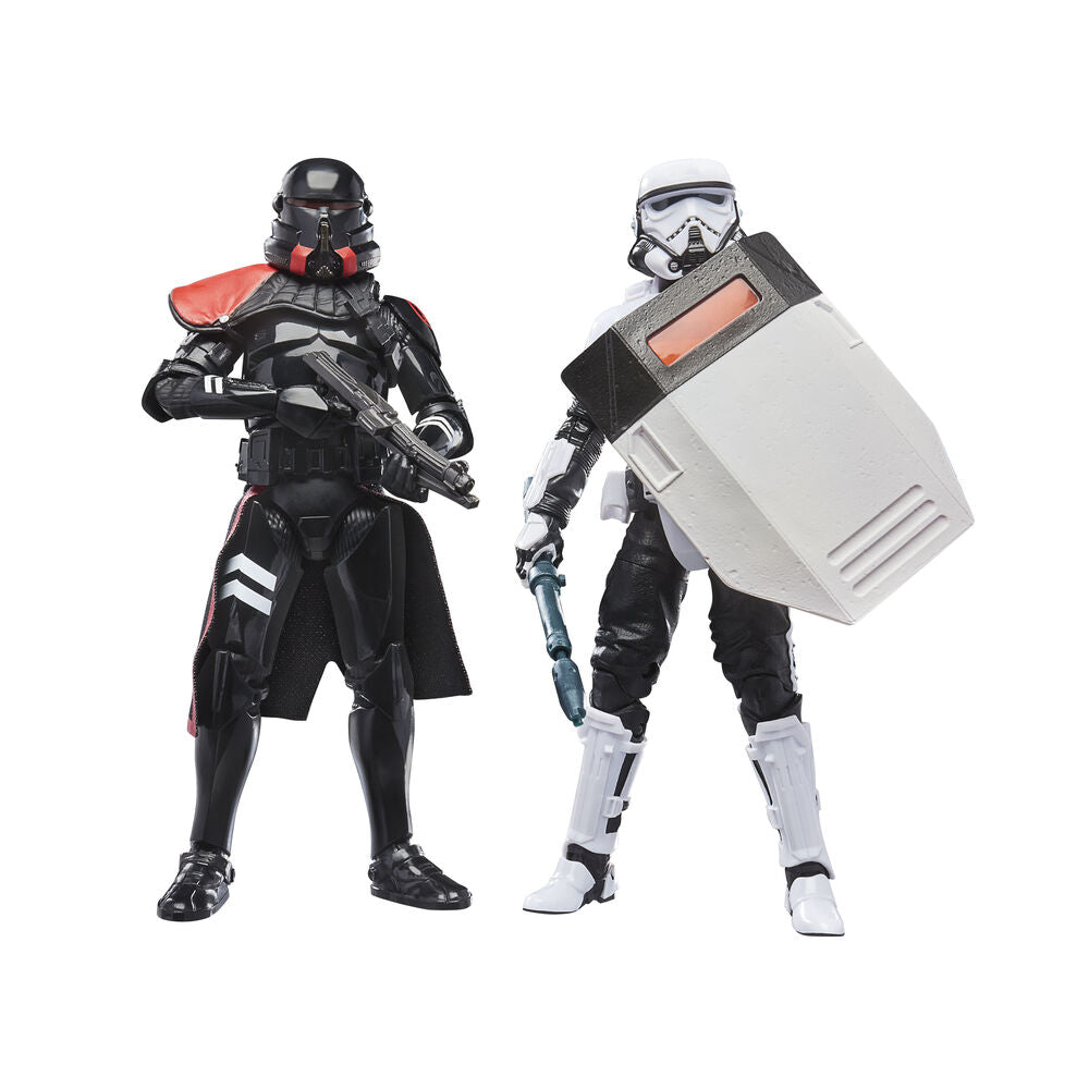 Blister 2 figurki: Żołnierz oczyszczenia i Żołnierz patrolowy Jedi Survivor Star Wars 15 cm
