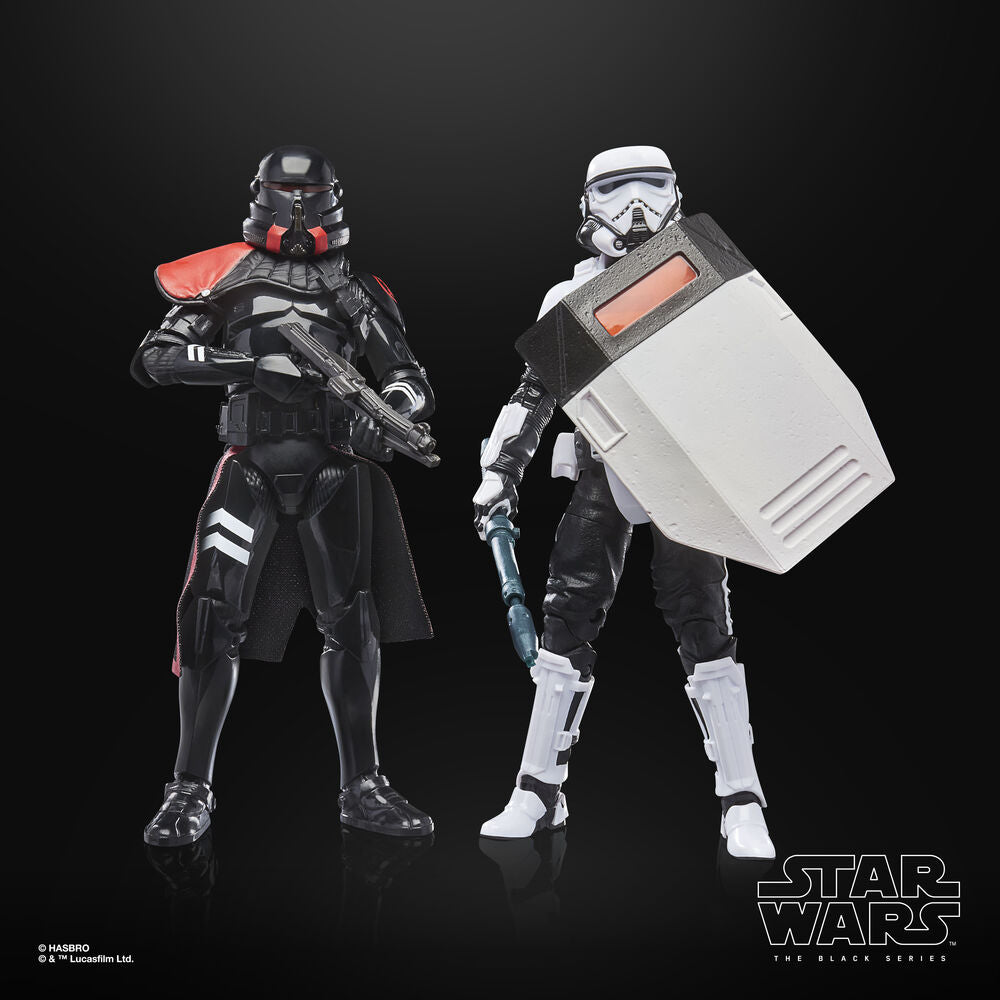 Blister 2 figurki: Żołnierz oczyszczenia i Żołnierz patrolowy Jedi Survivor Star Wars 15 cm