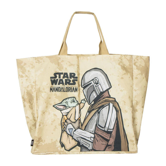 the mandalorian star wars shopping bag