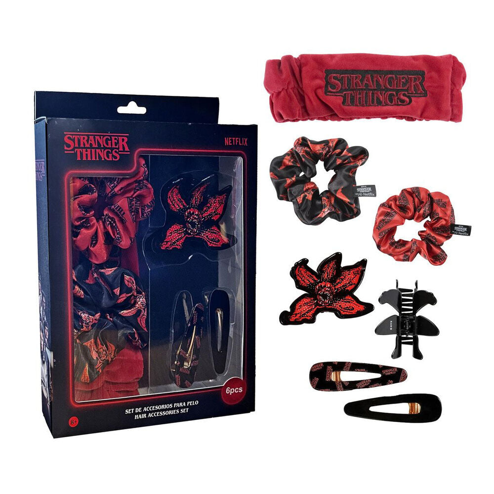 stranger things hair accessory set