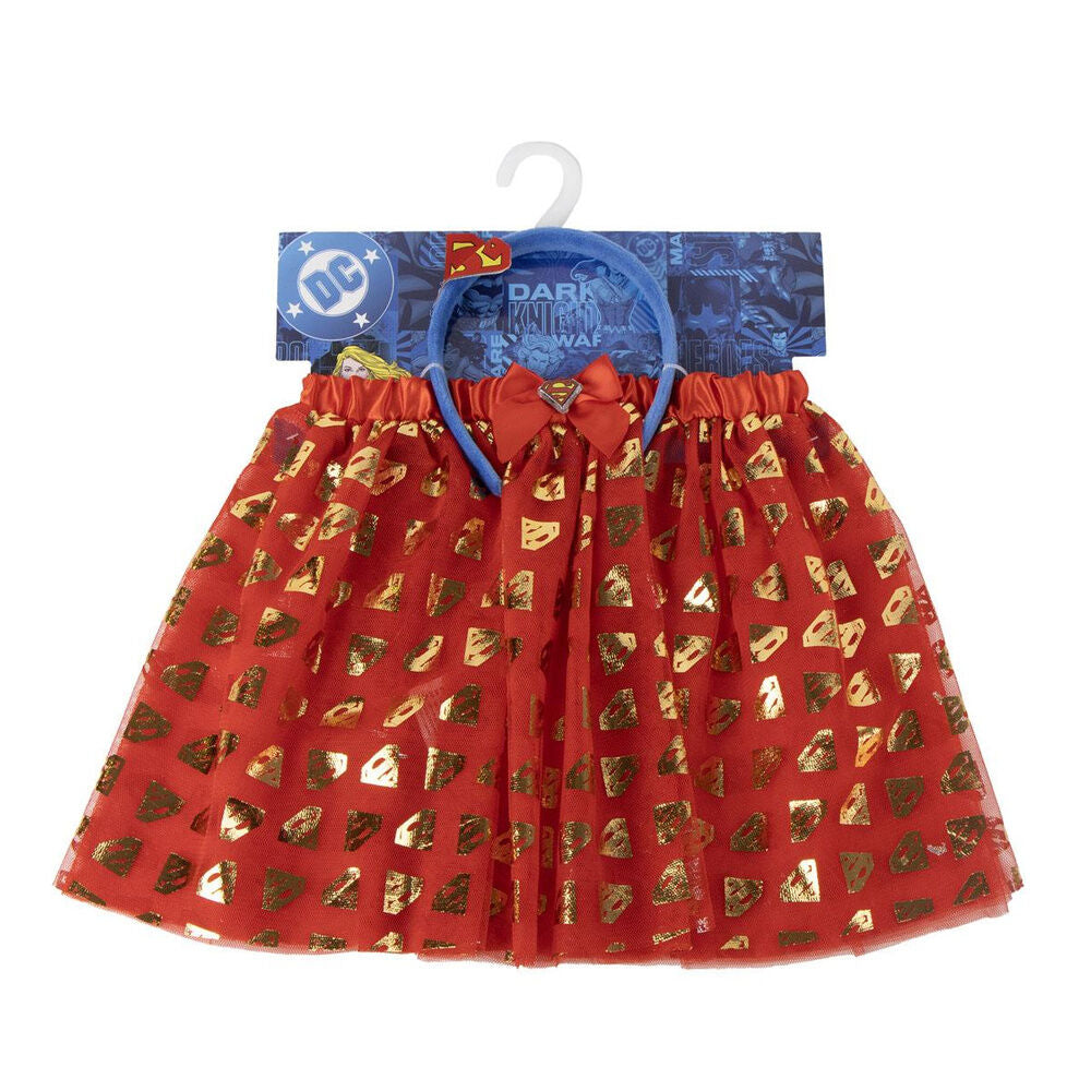 superman dc comics headband  tutu set