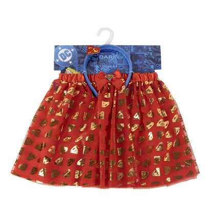 superman dc comics headband  tutu set