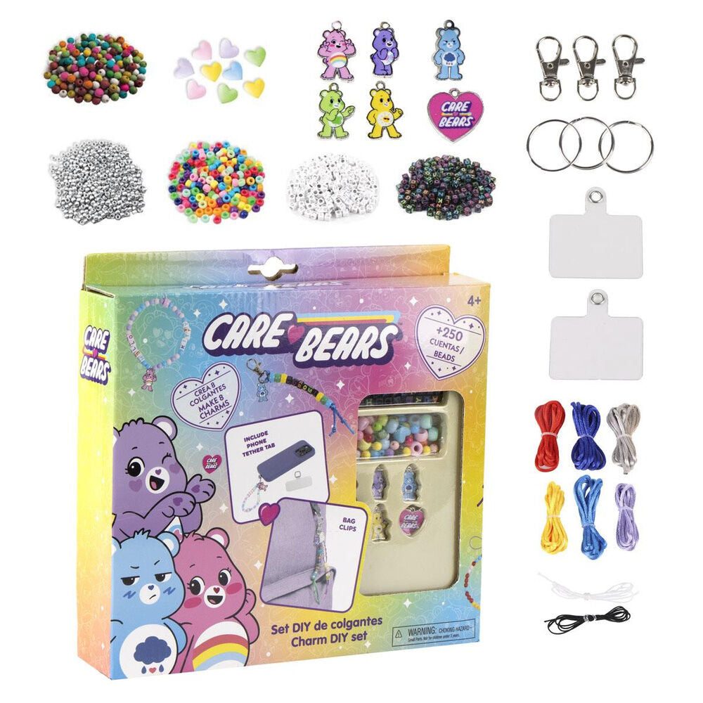 care bears keychain creation set