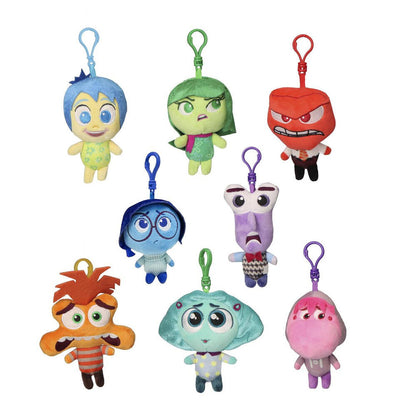 disney pixar inside out plush keychain assortment