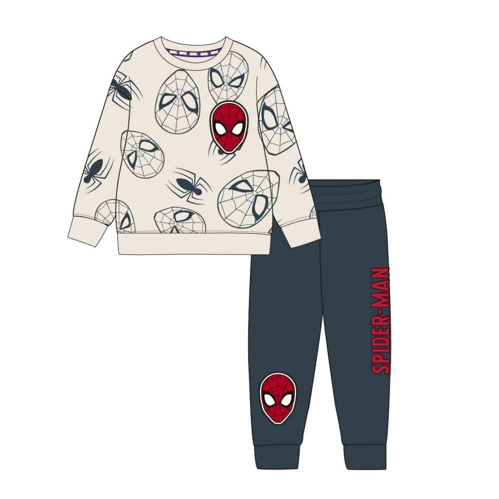 spiderman marvel tracksuit set