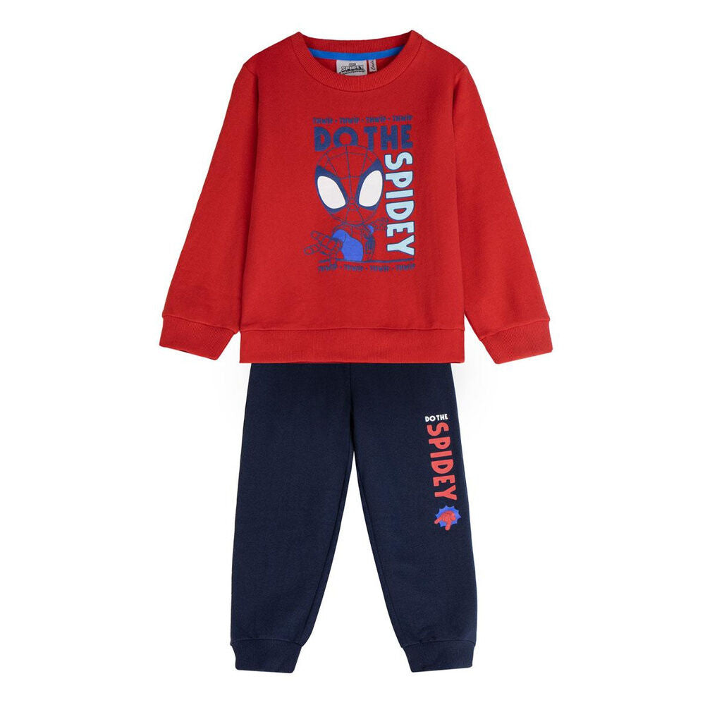 spidey marvel tracksuit set