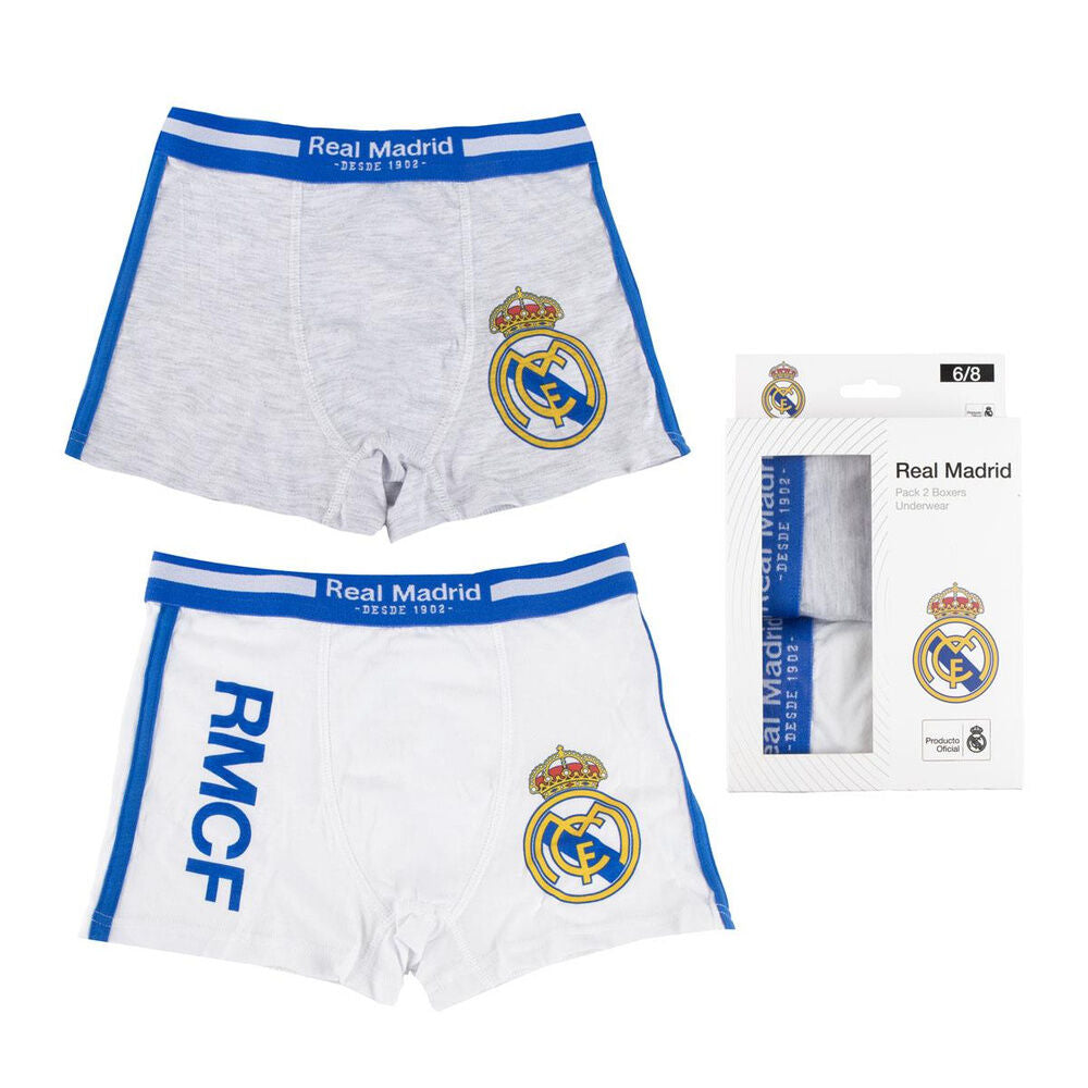 real madrid 2 piece boxer set