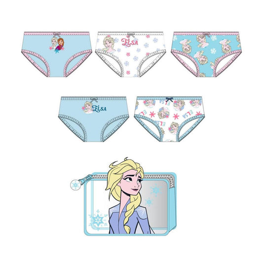 Set of 5 Frozen Disney panties