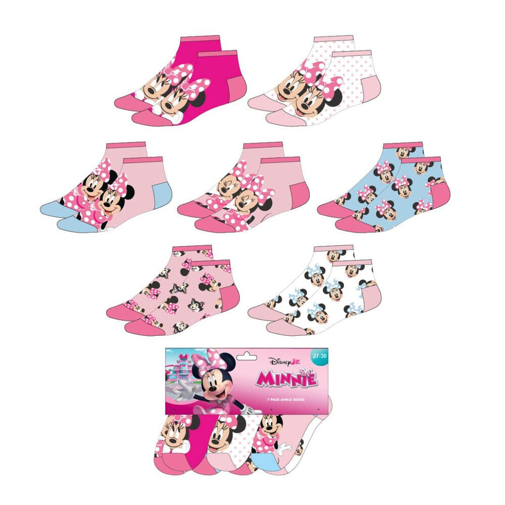 minnie mouse disney sock set