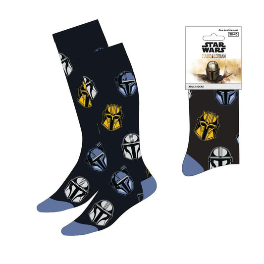 mandalorian star wars adult socks
