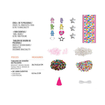 Set per creare braccialetti degli Orsetti del Cuore