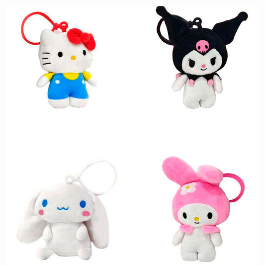 hello kitty and friends plush keychains (assorted)