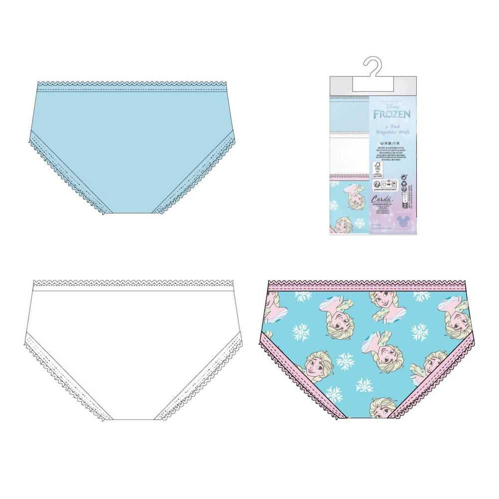 Set mit 3 Frozen Disney Höschen