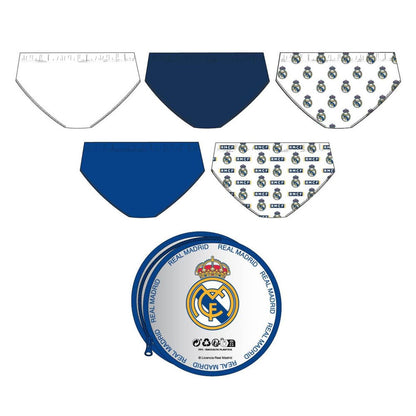 Conjunto de 5 prendas interiores del Real Madrid