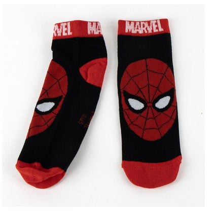 Juego de 2 pares de calcetines surtidos de Marvel para adultos.