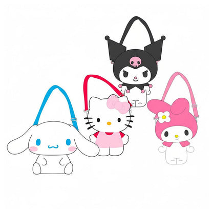 Hello Kitty und Freunde Plüschtasche (verschiedene Farben)